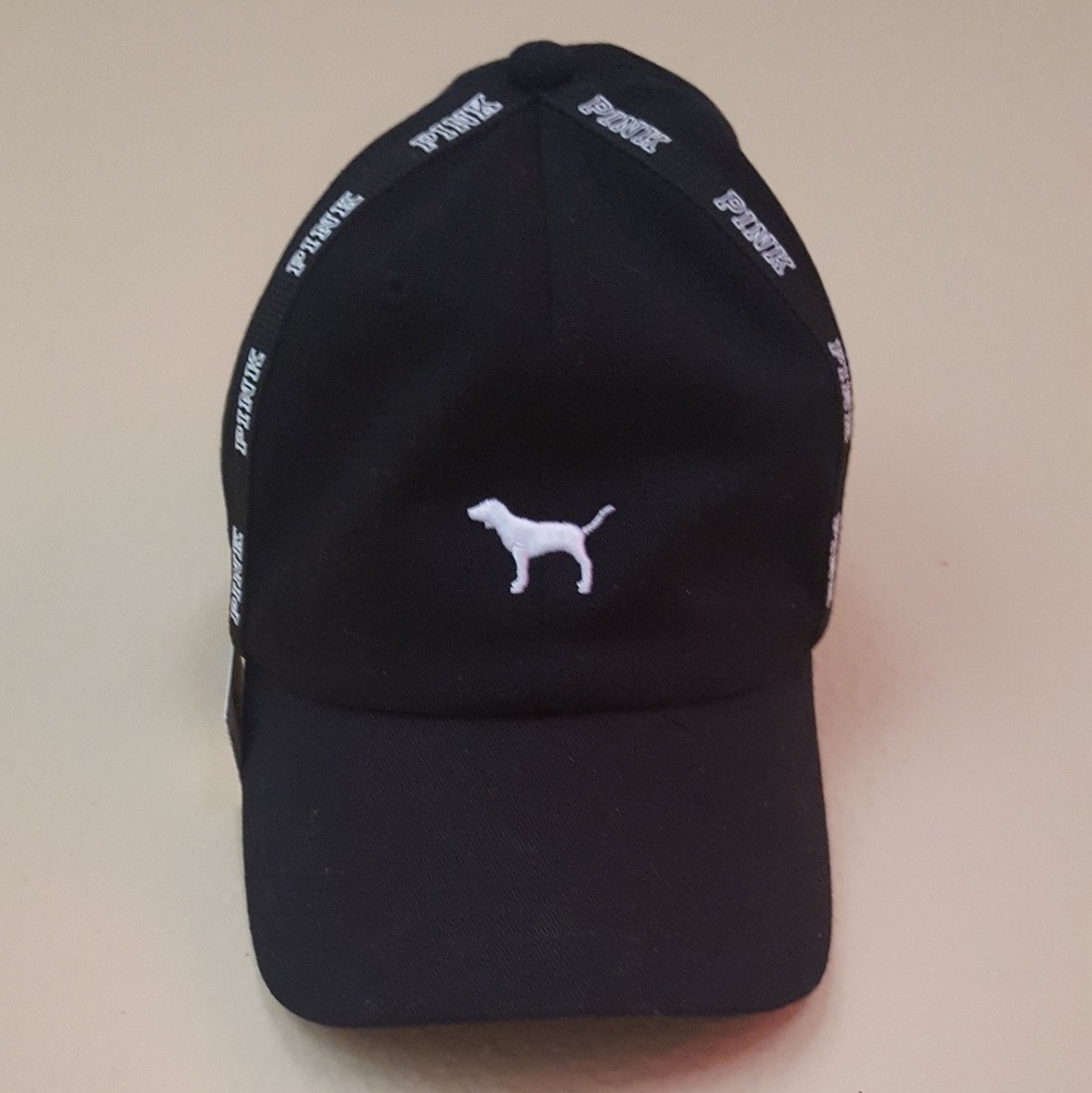 Black & White PINK sporty hat BRANDNEW